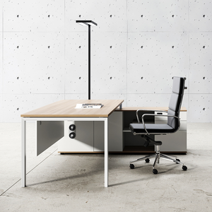 Silla de Oficina Simple para Gerente o Supervisor, Combinación de Silla y Mesa de Computadora MFC, Silla Extensible - Product Image 1