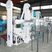 Machine Combinée de Riz Usinage Destoner, Décortiqueuse, Polisseuse et Convoyeur d'Aspiration de Balles de Riz