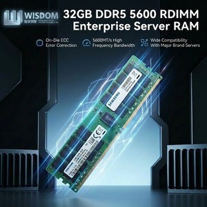 แรมเซิร์ฟเวอร์ Samsung 32GB DDR5 5600 PC5 44800 ECC RDIMM M323R4GA3DB0 CWMOD ความหน่วงต่ำ ประสิทธิภาพสูง แบบลงทะเบียน มีสินค้าในสต็อก ของแท้ - Product Image 2