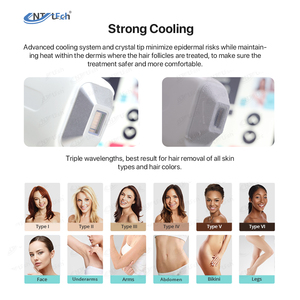 Máquina Profesional Portátil de Depilación con <span class=keywords><strong>Láser</strong></span> de Diodo de 3 Ondas 755 808 1064 - Product Image 2