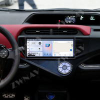 ZWNAV Écran 15,8 pouces Carplay pour Toyota Prius c Aqua 2011-2017 Lecteur multimédia GPS WIFI Écran tactile Radio de voiture Wirecarplay