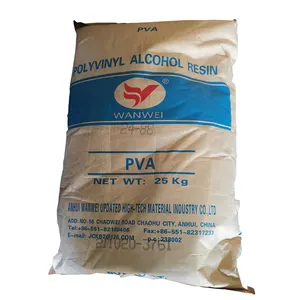 중국 공급 업체 최고의 가격 PVA WANWEI 폴리 비닐 알코올 Pva 24-88A 분말