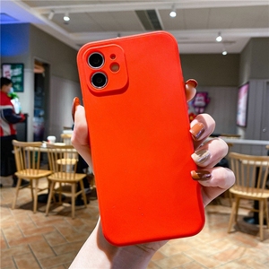 Moda colori misti forma quadrata rigida protettiva opaca custodia in TPU Handphone per iPhone 13 Pro Max 12 11 XR XS X 87 6 Plus - Product Image 2