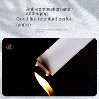 Profilé d'éclairage encastré flexible en silicone pour bande LED, avec diffuseur, lentille de canalisation, à clipser, découpable, ignifuge, vente en gros