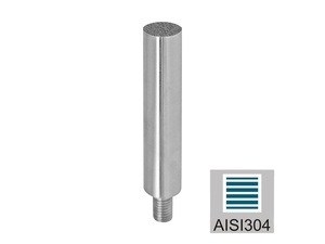 Pasamanos de acero inoxidable con acabado satinado SS316, barandilla de vidrio, accesorios para escaleras, vástago de soporte para pasamanos - Product Image 3