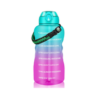 Bouteilles d'eau pour la GYM, vente en gros des articles populaires, sans bpa, 2,2 l, 6 pièces