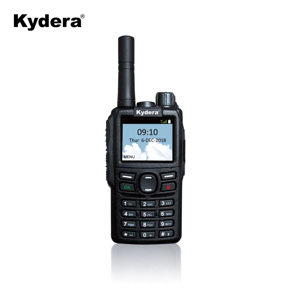 Kydera wifi LTE-850G telefonos radio poc android 4G di rete a due vie radio Kydera LTE-850G walkie talkie mobil phone