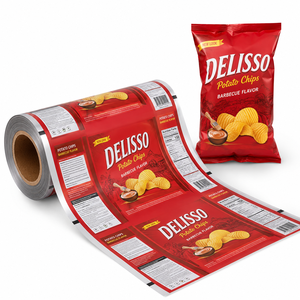 Film d'emballage alimentaire en plastique de qualité alimentaire OEM, film laminé BOPP/CPP imprimé sur mesure en rouleau pour sachets de biscuits en plastique - Product Image 3