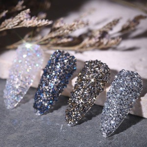 MyBeautyNails-Gel de diamantes de imitación, etiquetas privadas, Láser de plata, arte de uñas, purpurina, cristal Pixie AB - Product Image 4