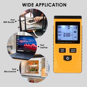 Hot Sale Multifield LCD Dosimeter Electromagnetic Radiation High Sensitivity Easy Carry Digital EMF Tester <b>Computer</b> <b>Fan</b> Printer - Product Image 2