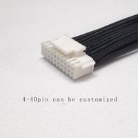 Cable personalizado de 4, 6, 8, 10, 12, 14, 16, 18, 20, 22, 24, 26, 28, 30, 40 Pines, SMH200, 2,0