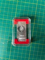 Air-Tite 10 Gram Gold Bar Capsule Holders Foam Insert Crystal Clear Plastic Silver Bar Bullion Display Storage Box