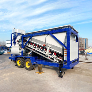 25M3/h đến 50m3/giờ mini đơn giản trạm trộn bê tông nhà máy di động sẵn sàng trộn trạm trộn bê tông - Product Image 2