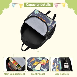 Wholesales Custom <b>Backpack</b> Kindergarten Carton Girls Boys Schoolbag Mini <b>Backpacks</b> for <b>School</b> Children Cute Bags - Product Image 3