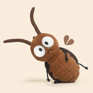 Jouet cafard ailé C008, animaux en peluche amusants, poupée, adorable peluche, coussin à câliner, anniversaire, femmes, filles, petites peluches - Product Image 4