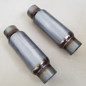 Système d'échappement automobile universel S409 en acier inoxydable, finition polie, tailles personnalisées 1,5 mm, garantie 1 an - Product Image 1