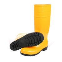 Bottes de sécurité Wellington en PVC imperméables pour jardin extérieur, été/hiver, avec embout en acier, livraison rapide, prix usine