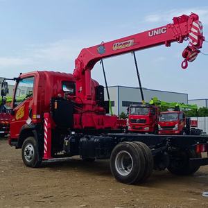 סינוטרוק 3.2 טון מנוף ישר טלסקופי משאית מיני 8 טון מדורג מצב חדש לבנייה - Product Image 6