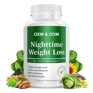 Capsules brûle-graisses nocturnes à marque privée, complément thermogénique favorisant le sommeil et la gestion du poids pour adultes - Product Image 1