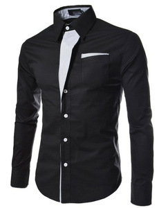 Cappotto Casual <span class=keywords><strong>Slim</strong></span> <span class=keywords><strong>Fit</strong></span> 2025 da <span class=keywords><strong>uomo</strong></span> con stampa a collo alto vestiti alla moda in lino di cotone Anti-Pilling per la primavera per il commercio estero - Product Image 6