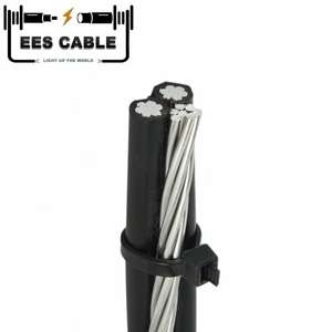 4/0 4/0 4/0AWG Lepas Aluminio Triplex Overhead Neutral-Cable <span class=keywords><strong>de</strong></span> caída <span class=keywords><strong>de</strong></span> <span class=keywords><strong>servicio</strong></span> <span class=keywords><strong>de</strong></span> conductor compatible - Product Image 2