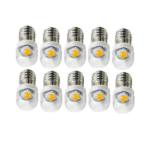 Bombilla LED E10 3V/6V/12V/24V 1SMD5050 Luz Indicadora LED de Ahorro de Energía - Product Image 1