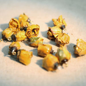 Bất Nở Rose Flower Charms Mặt Dây Chuyền Nhựa Nhỏ Rosebud Hoa Mặt Dây Chuyền Cho Vòng Đeo Tay Bông Tai Tự Làm Đồ Trang Sức Phát Hiện - Product Image 6