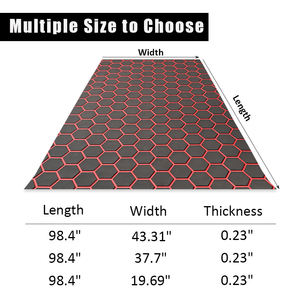 Tapis de pont marin en mousse EVA de qualité marine 2026, imitation teck, 6 mm, personnalisé, vert, <span class=keywords><strong>pour</strong></span> bateaux à rames - Product Image 6
