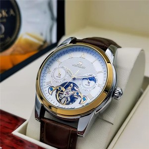 นาฬิกาข้อมืออัตโนมัติ AOKULASIC 1701 รุ่นใหม่สำหรับผู้ชาย แฟชั่นเรืองแสงกลางคืน ดีไซน์โปร่งใส สไตล์ลำลอง ธุรกิจ นาฬิกาผู้ชาย ปี 2025 - Product Image 4
