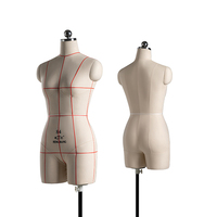 Femme Demi-corps Couture Mannequin Tailleur Mannequin Demi-corps Tailleur Robe Forme Mannequin Avec Main Magnétique