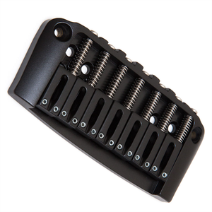 Puente de guitarra eléctrica de 7 cuerdas, puente tremolo negro mecanizado CNC de buena calidad por su diseño - Product Image 4