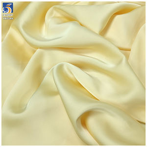 YX754 2025春季新款面料180gsm柔软丝滑100涤纶双面缎缎面料女式连衣裙用 - Product Image 6