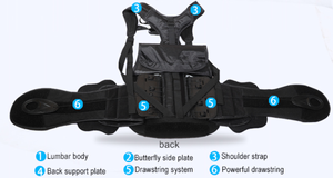 Einstellbare <span class=keywords><strong>TLSO</strong></span>-Platte Lordos stütze für den unteren Rücken Orthese Universal Size Medizinische Lordos stütze - Product Image 6