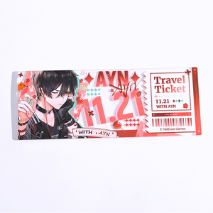CNAWO <strong>Hot</strong> Custom Laser Acrylic <strong>Movie</strong> Ticket Print