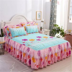 Falda <span class=keywords><strong>de</strong></span> <span class=keywords><strong>Cama</strong></span> <span class=keywords><strong>de</strong></span> Encaje + 2 Fundas <span class=keywords><strong>de</strong></span> Almohada, Juego <span class=keywords><strong>de</strong></span> Ropa <span class=keywords><strong>de</strong></span> <span class=keywords><strong>Cama</strong></span> <span class=keywords><strong>de</strong></span> Moda, Cubrecamas <span class=keywords><strong>de</strong></span> Princesa, Sábana <span class=keywords><strong>para</strong></span> Niña, Cubrecama R1543 - Product Image 4