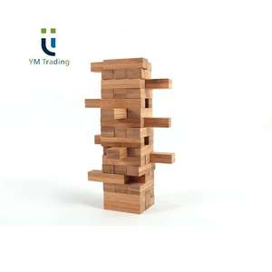 เกมไม้คลาสสิกสำหรับเด็ก ชุดต่อบล็อกไม้ 50 ชิ้น เป็นมิตรกับสิ่งแวดล้อม - Product Image 5