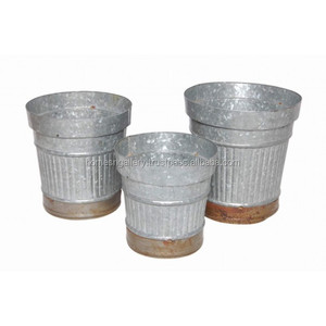 Factory Direct Latest small size planters <b>large</b> outdoor Home Garden & Living room Decorative <b>plants</b> pots & Buck From India - Product Image 2