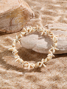 Braccialetti Artigianali Estivi Hawaiani con Conchiglie, Tartarughe Marine e Stelle Marine, Regolabili per Uomo e Donna - Product Image 3