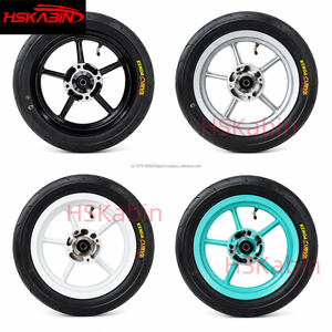 Nuevo Juego de Ruedas Supermoto HSKabin de 12 Pulgadas para Motocicleta Eléctrica y de Cross, Delantera/Trasera 90/90-12 110/70-12 120/70-12 Sin Cámara - Product Image 2