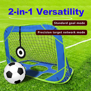 JH Venta al por Mayor Portería <span class=keywords><strong>de</strong></span> Fútbol Plegable Portátil <span class=keywords><strong>de</strong></span> Tela Oxford Verde 120x80x80cm, <span class=keywords><strong>Redes</strong></span> <span class=keywords><strong>de</strong></span> Fútbol Desplegables <span class=keywords><strong>para</strong></span> Niños y Bebés, Equipo <span class=keywords><strong>de</strong></span> Entrenamiento <span class=keywords><strong>para</strong></span> Jardín - Product Image 2