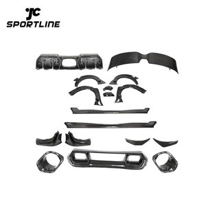 Kit Carrozzeria Paraurti Diffusore Labbro in Fibra di Carbonio per BMW Mini F55 F56 Cooper / JCW Hatchback - Product Image 1