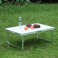 Ensemble de table et de chaises pliantes de camping Uplion, table légère en aluminium pour l'extérieur, tables de pique-nique pliantes de jardin