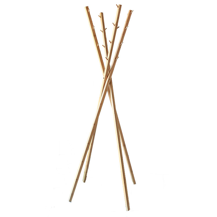 Отдельный вход бамбуковое Пальто дерево Бамбуковая вешалка для одежды
