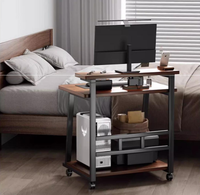 The Portable Desktop Computer Desk Is Suitable for Home Study in the Bedroom