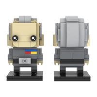 Set de Bloques de Construcción de Personajes de la Guerra Espacial, Kits de Bricolaje, Ladrillos MOC, Juguetes para Niños, Regalo, MOC2393