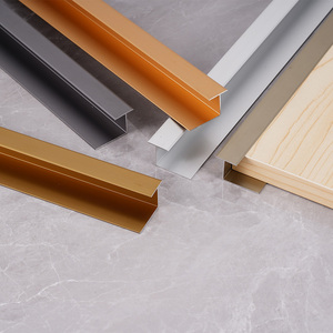 Design del rivestimento delle piastrelle del canale per pareti e soffitti da pranzo angoli di rivestimento in lega di alluminio - Product Image 3