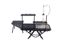 Table pliante de camping en aluminium pour l'extérieur, mobilier de ferme, légère, portable, pliable, pour la plage, les fêtes, le patio