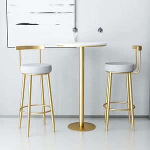 Chaise <span class=keywords><strong>de</strong></span> <span class=keywords><strong>bar</strong></span> <span class=keywords><strong>de</strong></span> luxe en <span class=keywords><strong>velours</strong></span> doré et cuir, <span class=keywords><strong>tabouret</strong></span> haut moderne en métal pour salle à manger, salon, cuisine, mobilier <span class=keywords><strong>de</strong></span> <span class=keywords><strong>bar</strong></span> - Product Image 6