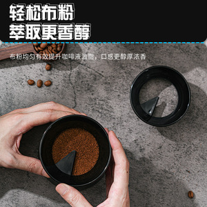 เครื่องจ่ายผงกาแฟแบบหมุนได้ สำหรับเครื่องชงกาแฟโมก้าพอต วาล์วเดี่ยว/คู่ ใช้ได้กับทุกแบบ - Product Image 3