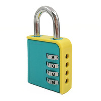 Grand cadenas à combinaison à 4 chiffres en alliage de zinc haute sécurité anti-coupure Kamal HB05 pour bagages, vestiaires de gym, armoires, clôtures et entrepôts
